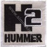 Hummer H2 Nakış İşleme Arma Amblem Patch 7x7 cm