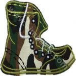 Askeri Bot nakış işleme arma patch peç yama 11x11 cm