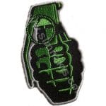 El Bombası nakış işleme arma patch 9x5,5 cm