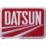 Datsun otomobil logo nakış işleme arması patch 7x5 cm
