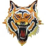 Kurt çakal nakış işleme arma patch peç 27x29 cm