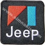 Jeep Nakış İşleme Arması 7x7 cm