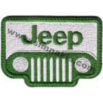 Jeep Nakış İşleme Arma Amblem Patch 8x5,5 cm