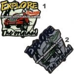 Explore the original jeep off road nakış işleme arma patch 12x13 cm