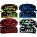 Land Rover 4x4 Nakış İşleme Arma Amblemi Patch 9x7,5 cm