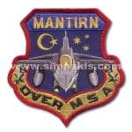 161 Filo MANTIRN Kol nakış işleme arma patch peç yama 9 cm