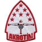Akrotim nakış işleme arma patch peç yama 6,5x9 cm