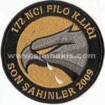 172 Filo nakış işleme arma patch peç yama 9x9 cm