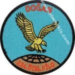 224 Özel Doğan Filonakış işleme arma patch peç yama 9x9 cm
