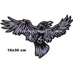 Karga nakış işleme arma patch peç 17x31 cm