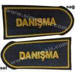 Danışma Apoleti nakış işleme 1.çift