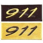 Porsche 911 Yazısı Nakış İşleme Arma Amblem Patch Logo 7x3 cm