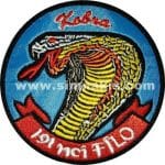 191 Filo Peç nakış işleme arma patch 9x9 cm