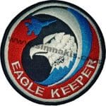 Eagle keeper nakış işleme arma 9x9 cm