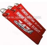 Boing 747 kumaş Anahtarlık 13×3 cm