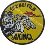 152 Filo Akıncı nakış işleme arma patch peç yama 9,5x9,5 cm