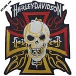 Harley Davidson Motor nakış işleme arma patch peç yama 27x30 cm