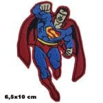 Superman Süpermen nakış işleme arma patch peç 6,5x10 cm