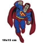 Superman Süpermen nakış işleme arma patch peç 10x15 cm