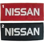 Nissan Nakış İşleme Arma Amblem Patch 4x10 cm