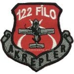 122. Filo Akrepler nakış işleme arma patch peç 9x9 cm