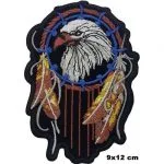 Kızılderili atmaca kartal şahin nakış işleme arma patch peç yama 9x12 cm