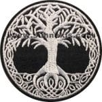 Soy ağacı nakış işleme arma patch peç yama 7x7 cm