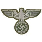 Swastika Svastika Gamalı Haç Hitler Nazi nakış işleme arm patch peç 6.5×10 cm