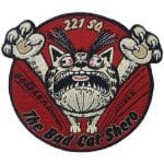 221 SQ The bad cat shero kedi nakış işleme arma patch peç 10x11 cm