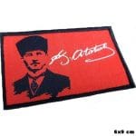 Atatürk imzası nakış işleme arma patch peç 6x9 cm