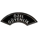 Yeni Kamu özel güvenlik personeli kol arması silikon baskı kabartmalı