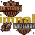 Harley Davidson Motor nakış işleme arma patch peç yama 8x10 cm