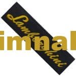 Lamborghini Nakış İşleme Arma Amblem Patch Yazı 11x3 cm