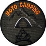Moto camping nakış işleme arma 9x9 cm