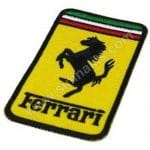 Ferrari Nakış İşleme Arma Amblem 10x6,5 cm