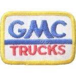 Gmc Trucks Nakış İşleme Arma Amblem Patch 8x5,5 cm