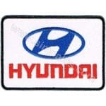 Hyundai Nakış İşleme Arma Amblem Patch Logo 7x5 cm