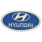 Hyundai Nakış İşleme Arma Amblemi Patch Logo 9x5 cm