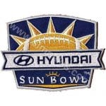 Hyundai Sun Bowl Nakış İşleme Arma Amblem Patch 10x7,5 cm