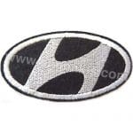 Hyundai Logo Nakış İşleme Arma Amblem Patch 8x4,5 cm