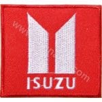 isuzu Nakış İşleme Arma Amblemi Patch Peç 7x7 cm
