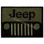 Jeep Nakış İşleme Arma Amblemi Patch Logo 9.5x7 cm