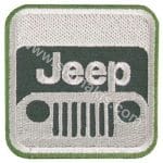 Jeep 4x4 Nakış İşleme Arma Amblemi Patch  8x8 cm