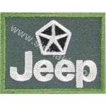 Jeep Logo 4x4 Nakış İşleme Arma Amblemi Patch 7x5,5 cm