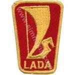 Lada Nakış İşleme Arma Amblemi Patch 8x5,5 cm