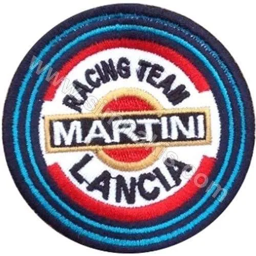 7977 Lancia 4x4 Nakış İşleme Arma Amblem Patch 9x9 cm - Görsel 1