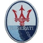 Maserati Maserati Nakış İşleme Arma Amblemi Patch 9x7 cm
