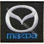 Mazda Logo Nakış İşleme Arma Amblem Patch 7,5x7 cm