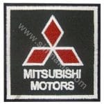 Mitsubishi Logo Nakış İşleme Arma Amblemi Patch 8x7,5 cm