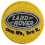 Land Rover One Nakış İşleme Arma Amblem Patch 8x8 cm